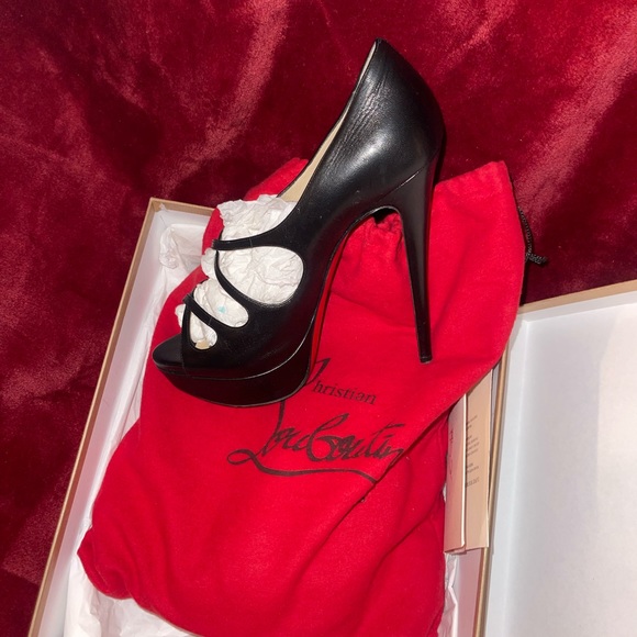 MADEMOI TOP CHRISTIAN LOUBOUTIN RED BOTTOMS - Picture 7 of 11